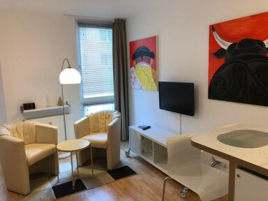 Wohnung zur Miete Wohnen auf Zeit 1.100 € 1 Zimmer 32 m² frei ab 02.03.2025 Benzenbergstraße Unterbilk Düsseldorf 40219