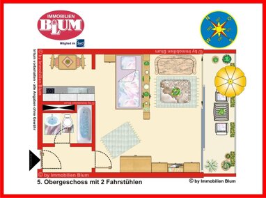 Wohnung zur Miete 380 € 1 Zimmer 32 m² 5. Geschoss Mitte / Stadtbezirk 111 Ludwigshafen am Rhein 67059