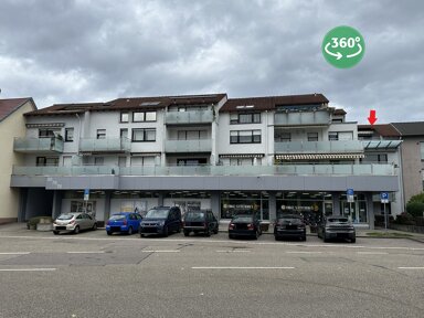 Wohnung zur Miete 950 € 2 Zimmer 92,4 m² 3. Geschoss Ettlingen - Kernstadt 2 Ettlingen 76275