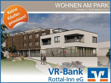 Wohnung zum Kauf 362.809 € 3 Zimmer 88,5 m² 1. Geschoss Innstr. 19 Simbach Simbach a.Inn 84359