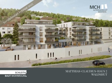 Wohnung zum Kauf 286.309 € 2 Zimmer 58 m² 1. Geschoss Waldshut Waldshut-Tiengen 79761