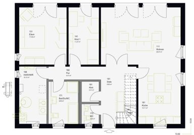 Einfamilienhaus zum Kauf 442.289 € 6 Zimmer 220 m² 608 m² Grundstück Holtdorf Nienburg (Weser) 31582