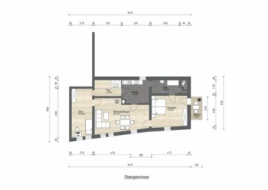 Wohnung zur Miete 700 € 3 Zimmer 92 m² frei ab sofort Hockenheimer Straße 14 Ketsch 68775