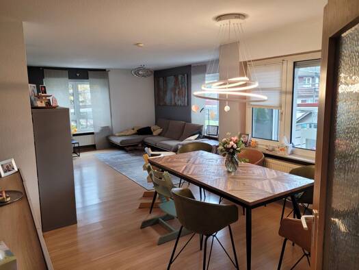 Wohnung zur Miete 900 € 3 Zimmer 76,2 m² Geschoss 1/4 frei ab sofort Roßgasse 4 Wangen Wangen im Allgäu 88239