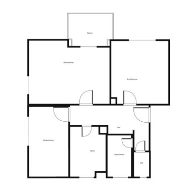 Wohnung zur Miete 790 € 3 Zimmer 64,7 m² 1. Geschoss frei ab 01.03.2025 Weingartshofer Str. 14 Weißenau Ravensburg 88214