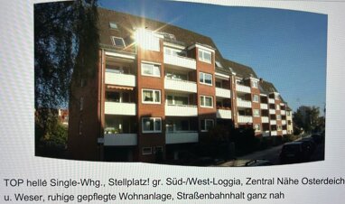 Wohnung zur Miete 441 € 1 Zimmer 36 m² 2. Geschoss frei ab 01.08.2024 Suhrfeldstraße Hastedt Bremen 28207