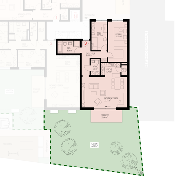 Wohnung zum Kauf Provisionsfrei 480.000 € 3 Zimmer 97,1 m² Fischingerstraße 15 Binzen 79589