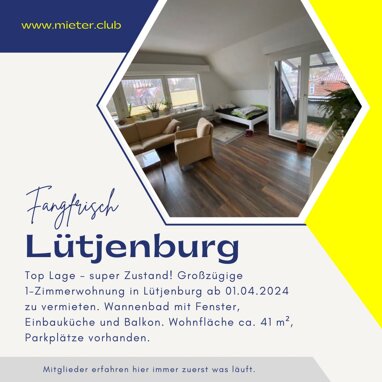 Wohnung zur Miete 330 € 1 Zimmer 41 m² 1. Geschoss Lütjenburg 24321