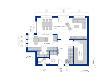 Einfamilienhaus zum Kauf Provisionsfrei 838.200 € 5 Zimmer 157,8 m² 699 m² Grundstück Michelbach Öhringen 74613