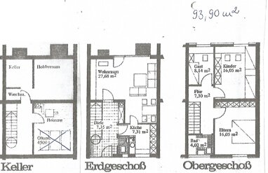 Reihenmittelhaus zur Miete 1.300 € 3,5 Zimmer 93,9 m² Kleiststraße Aising, Aisingerwies 821 Rosenheim 83026