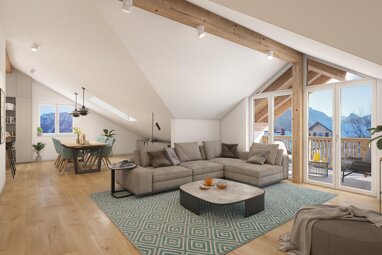 Wohnung zum Kauf provisionsfrei 711.000 € 3 Zimmer 105,8 m² 2. Geschoss St. Valentin Ruhpolding 83324