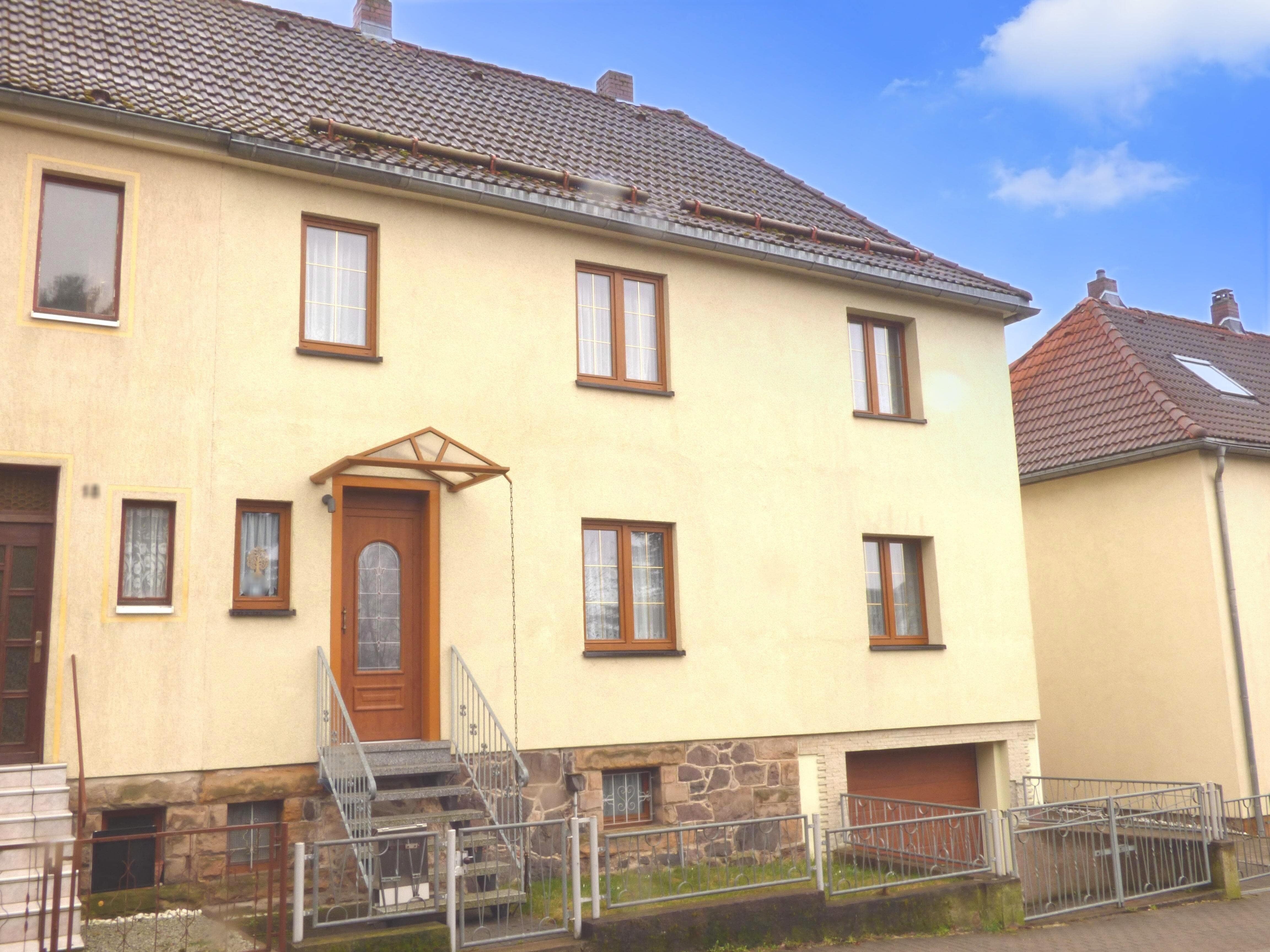 Doppelhaushälfte zum Kauf 149.000 € 6 Zimmer 120 m²<br/>Wohnfläche 489 m²<br/>Grundstück Unterpörlitz Ilmenau 98694