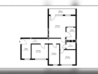 Wohnung zur Miete Tauschwohnung 570 € 4 Zimmer 89 m² 10. Geschoss Prenzlauer Berg Berlin 10409