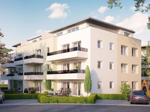 Wohnung zum Kauf - Neubau provisionsfrei als Kapitalanlage geeignet 206.712 € 1,5 Zimmer 47,5 m² Ackerweg Rothenburg Rothenburg ob der Tauber 91541