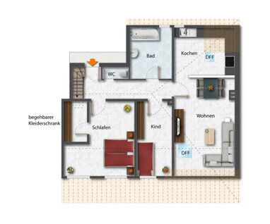 Wohnung zum Kauf 199.999 € 4 Zimmer 82 m² 3. Geschoss Billrothstr Holsterhausen Essen 45147
