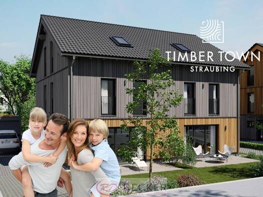 Doppelhaushälfte zum Kauf 619.750 € 6 Zimmer 146 m² 266 m² Grundstück Straubing 94315
