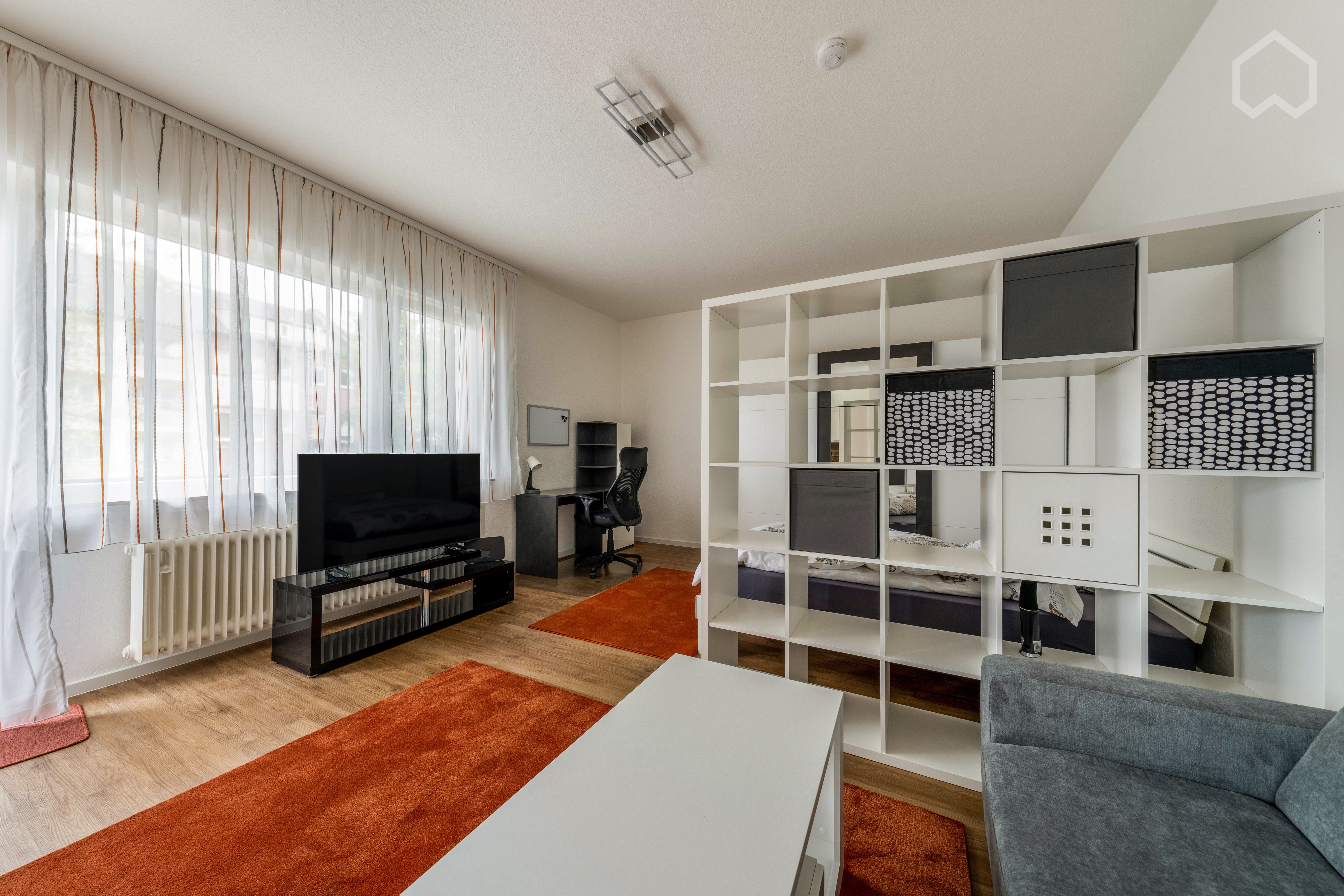 Wohnung zur Miete Wohnen auf Zeit 1.350 € 1 Zimmer 43 m²<br/>Wohnfläche 09.08.2024<br/>Verfügbarkeit Westliche Oberstadt (A - D) Mannheim 68161