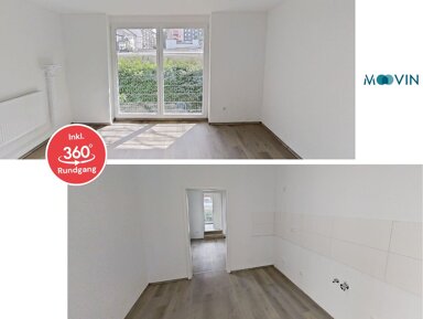 Wohnung zur Miete 485 € 2 Zimmer 65 m² EG frei ab sofort Wiesenstraße 17 Nordstadt Wuppertal 42105