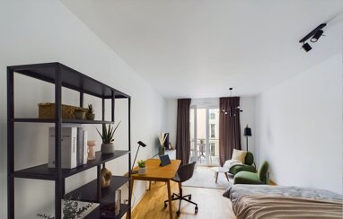 Wohnung zur Miete Wohnen auf Zeit 1.125 € 1 Zimmer 33 m² frei ab sofort Gallus Frankfurt am Main 60326