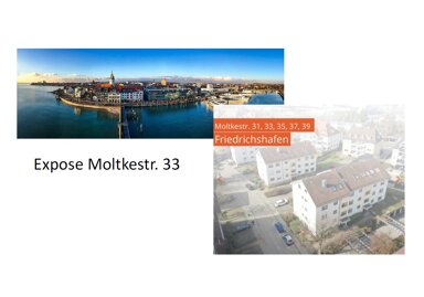 Wohnung zum Kauf provisionsfrei 345.000 € 3 Zimmer 90 m² 1. Geschoss frei ab sofort Moltkestrasse 33 Friedrichshafen - Mitte 1 Friedrichshafen 88046