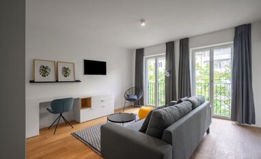 Wohnung zur Miete Wohnen auf Zeit 2.000 € 1 Zimmer 38 m² frei ab sofort Franz Joseph Strasse Neuschwabing München 80801