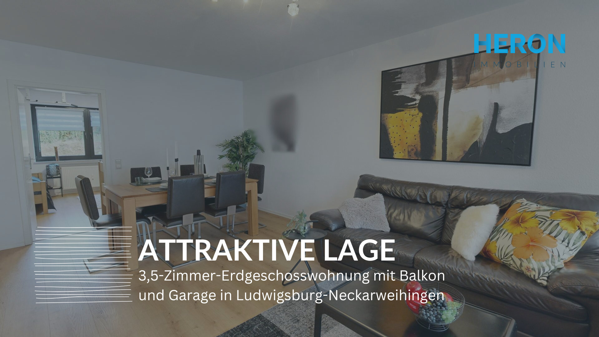 Wohnung zum Kauf 320.000 € 3,5 Zimmer 86 m²<br/>Wohnfläche Erdgeschoss<br/>Geschoss Neckarweihingen Ludwigsburg 71642