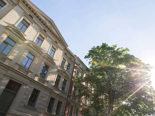 Wohnung zur Miete 530 € 4 Zimmer 76 m² 2. Geschoss frei ab sofort Südstraße 5 Innenstadt Halle (Saale) 06110