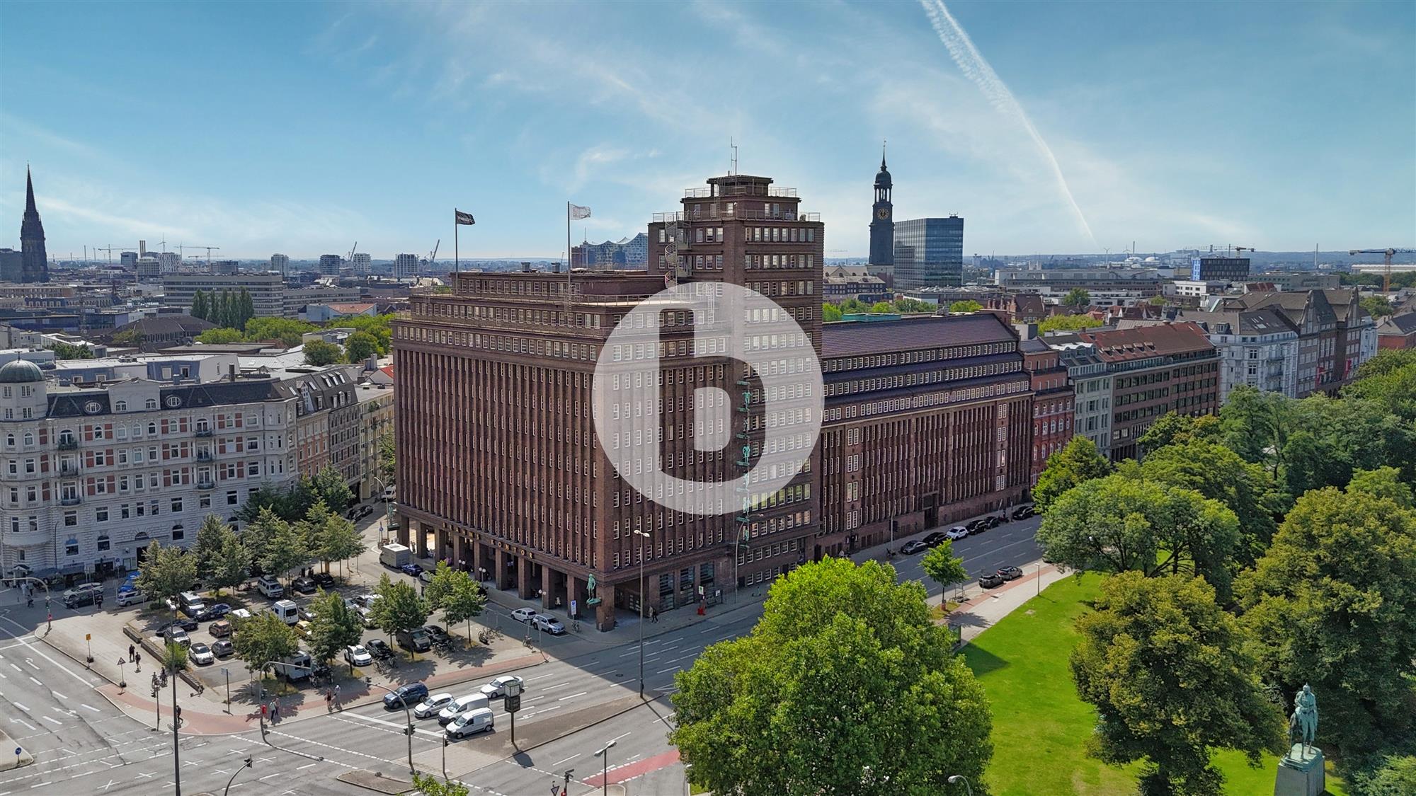 Bürofläche zur Miete provisionsfrei 22 € 633 m²<br/>Bürofläche Neustadt Hamburg 20355