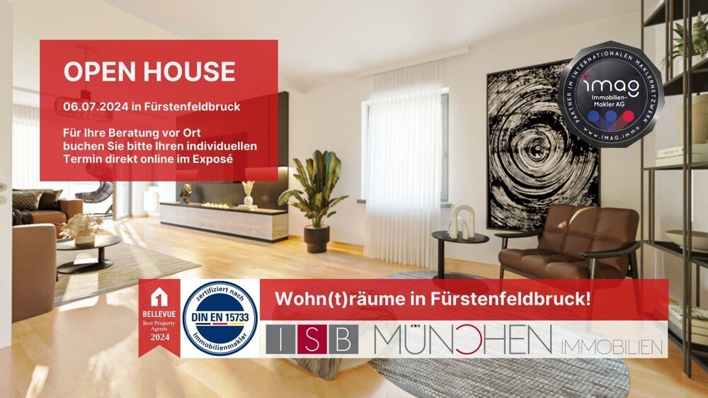 Wohnung zum Kauf 394.200 € 3 Zimmer 86 m²<br/>Wohnfläche Fürstenfeldbruck Fürstenfeldbruck 82256