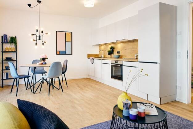 Wohnung zur Miete 2.380 € 4 Zimmer 99 m² 5. Geschoss frei ab sofort Boxhagener Straße 76b Friedrichshain Berlin 10245