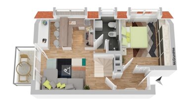 Wohnung zum Kauf 225.000 € 2 Zimmer 63,6 m² Schniegling Nürnberg 90427