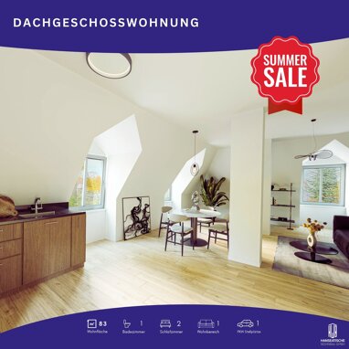 Wohnung zum Kauf Provisionsfrei 399.000 € 3 Zimmer 83,6 m² 2. Geschoss Ellerbeker Weg 11 Rellingen 25462