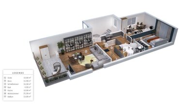 Wohnung zum Kauf provisionsfrei 335.000 € 3 Zimmer 84,1 m² 1. Geschoss frei ab sofort Plattenhardt Filderstadt 70794