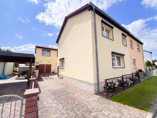 Doppelhaushälfte zum Kauf 296.000 € 5 Zimmer 189 m² 630 m² Grundstück Wimmelburg 06313