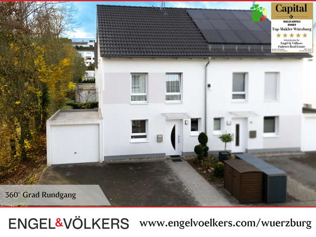 Doppelhaushälfte zum Kauf 645.000 € 5 Zimmer 157 m² 222 m² Grundstück frei ab 01.04.2026 Zell am Main 97299