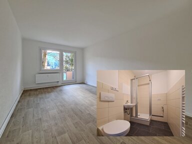 Wohnung zur Miete 270 € 2 Zimmer 41,5 m² 2. Geschoss Am Mühlteich 4 Freiberg Freiberg 09599