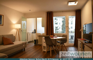 Wohnung zur Miete Wohnen auf Zeit 990 € 1 Zimmer 37 m² frei ab 01.07.2024 Stöcken Hannover 30419