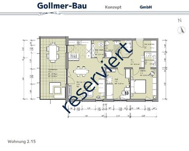 Penthouse zum Kauf 349.900 € 3 Zimmer 100,8 m² 2. Geschoss Bodestraße 8a Bad Harzburg Bad Harzburg 38667