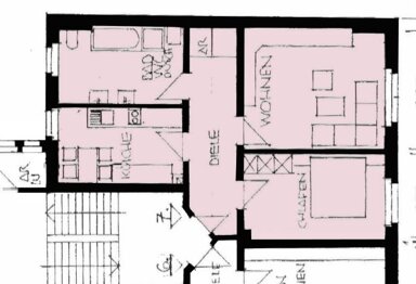 Wohnung zur Miete 312 € 2 Zimmer 58,8 m² 3. Geschoss frei ab sofort Franz-Mehring-Straße 23 Nordvorstadt 154 Zwickau 08058