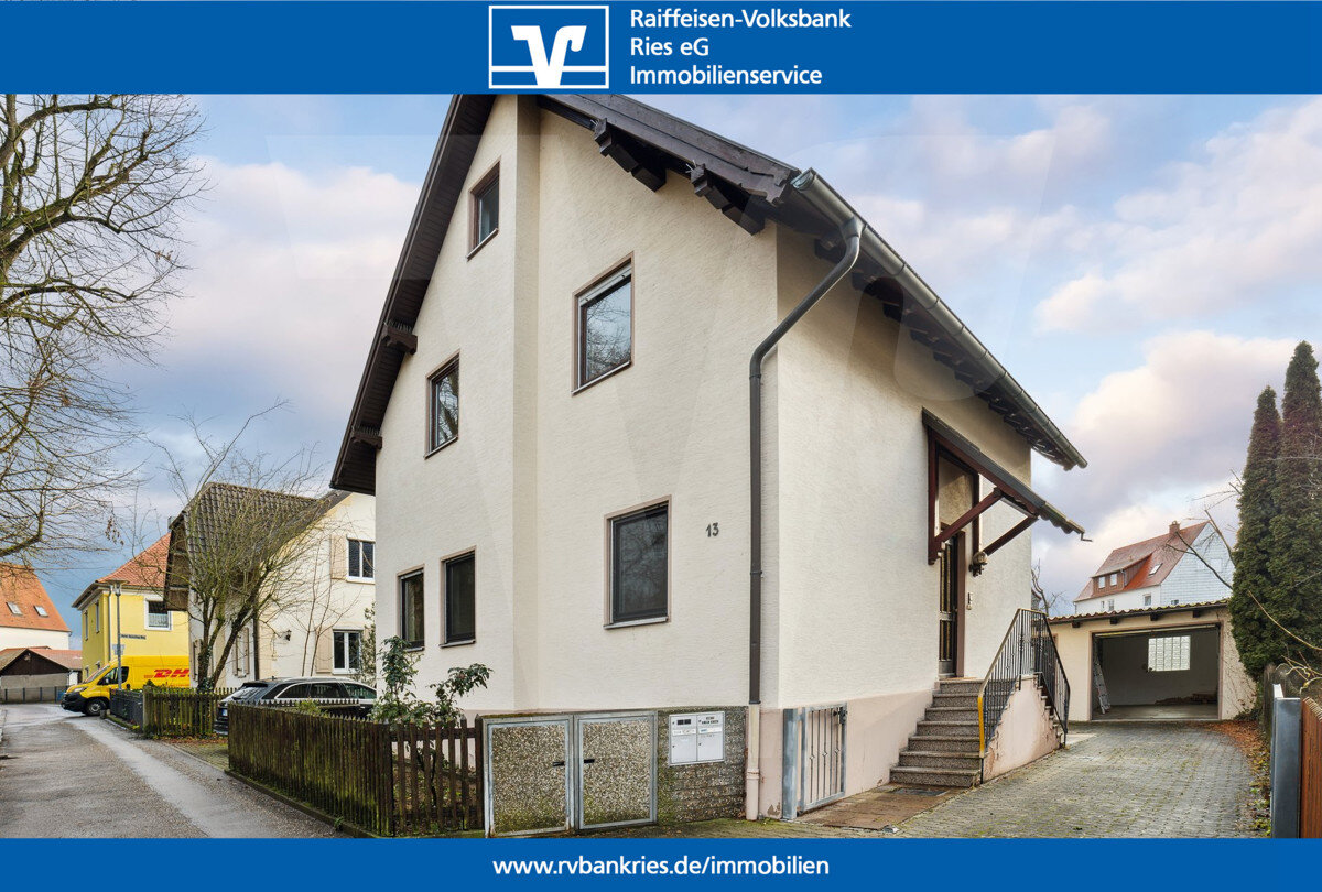 Haus zum Kauf 470.000 € 6 Zimmer 130 m²<br/>Wohnfläche 390 m²<br/>Grundstück Nördlingen Nördlingen 86720