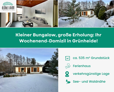 Bungalow zum Kauf 189.000 € 3 Zimmer 46 m² 535 m² Grundstück Kagel Grünheide (Mark) 15537