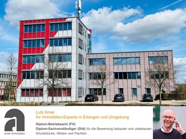 Bürofläche zur Miete 1.070 € 107,1 m² Bürofläche Innenstadt -  St. Ulrich - Dom Erlangen 91058