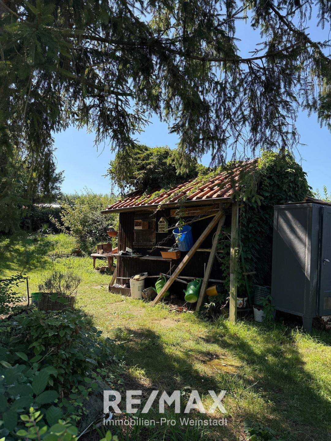 Charmantes Gartengrundstück in Beutelsbach mit kleinem Häuschen