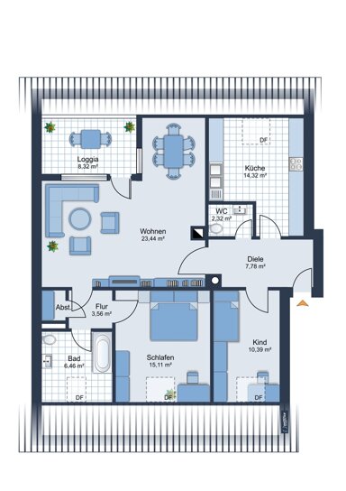 Wohnung zum Kauf 299.000 € 4 Zimmer 98 m² Blankenloch Stuensee-Blankenloch 76297