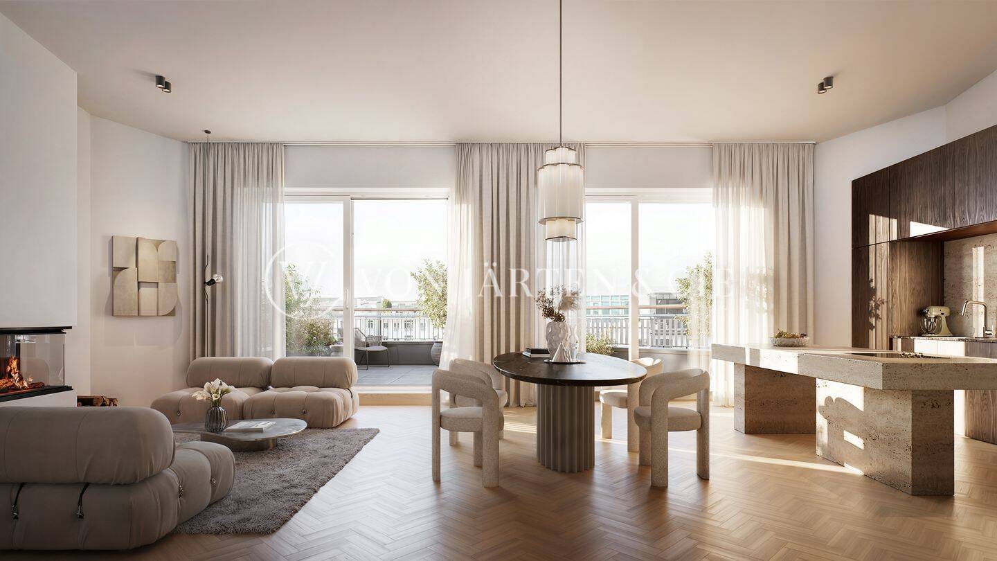 ÜBER DEN DÄCHERN DER UHLENHORST - DAS PENTHOUSE IM HANS HENNY
