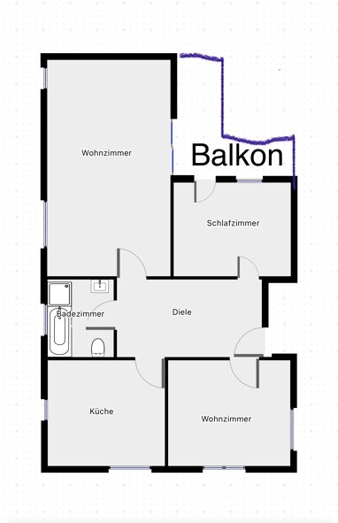 Wohnung zur Miete 950 € 3 Zimmer 100 m² 1. Geschoss Kolpingstr.9b Lingenfeld 67360