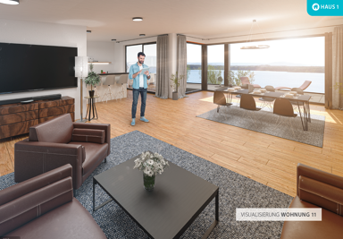 Penthouse zum Kauf provisionsfrei 3 Zimmer 180,1 m² 2. Geschoss frei ab sofort Am Retzer Schübl 2 Steinberg Steinberg am See 92449