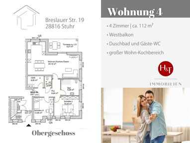 Wohnung zum Kauf Provisionsfrei 419.000 € 4 Zimmer 112 m² Heiligenrode Stuhr 28816