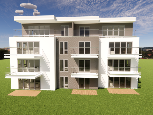 Wohnung zum Kauf - Erstbezug provisionsfrei als Kapitalanlage geeignet 214.060 € 2 Zimmer 61,2 m² Am Stadtpark Werdau 08412