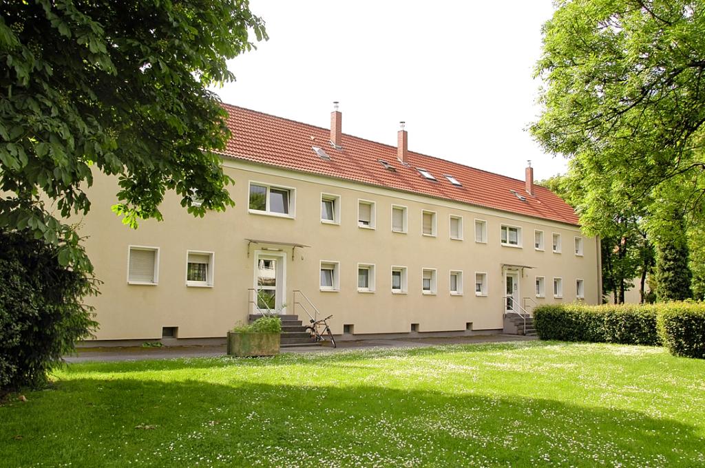 Wohnung zur Miete 429 € 2 Zimmer 57 m²<br/>Wohnfläche 1. Stock<br/>Geschoss Biegerfelder Weg 13 Huckingen Duisburg 47259